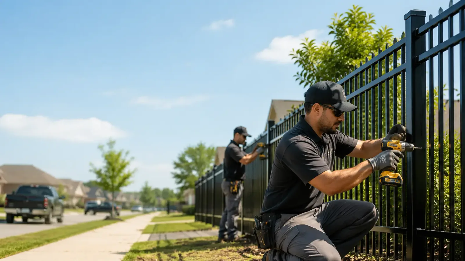 Metal Fence Installation in Hemlock, NY
